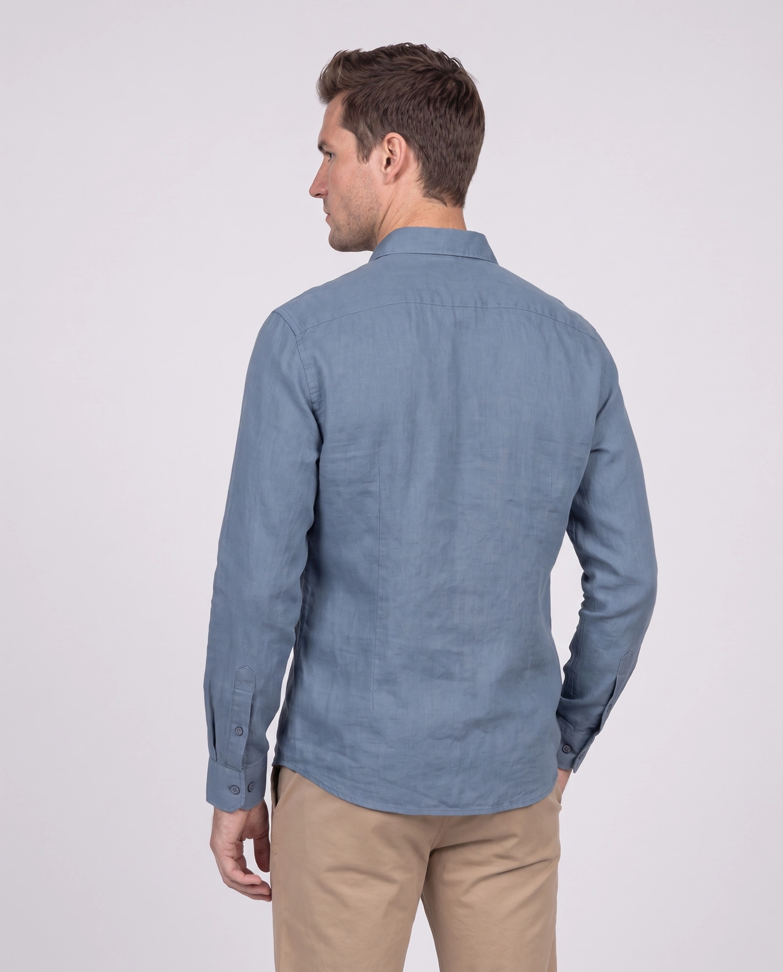 Approved back shot using the supplied identity and outfit
